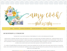 Tablet Screenshot of amycookphotos.com